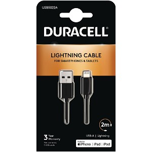 Duracell 2m USB-A na Lightning kabel