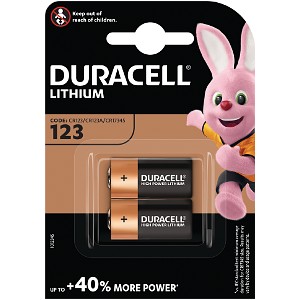 Lithiová baterie 123 A 3 V – balení 2 ks
