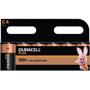 Duracell Plus Power C typ (balení 6ti)