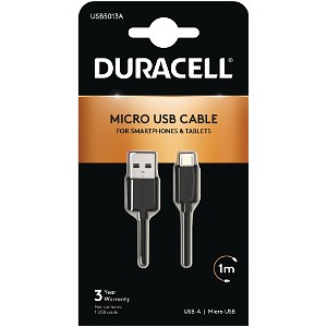Duracell 1m kabel USB-A na Micro USB
