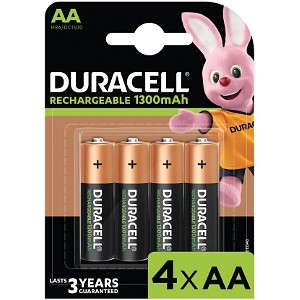 Duracell nabíjecí AA 1300mAh balení 4