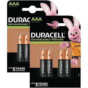 Duracell AAA 900mAh PreCharged balení 8