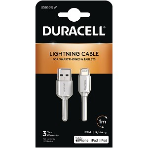 Duracell 1m kabel USB-A na Lightning