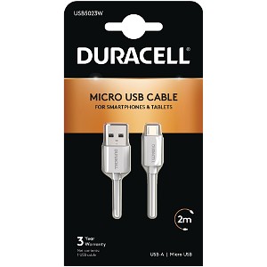 Duracell 2m USB-A na Micro USB kabel