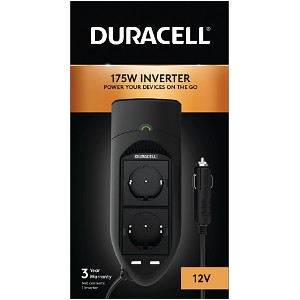 Duracell 175W Twin EU Socket Inverter