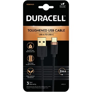 Duracell 2m kabel USB-A na USB-C