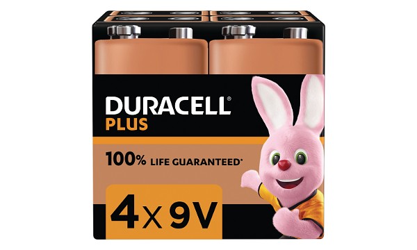 Duracell Plus 9v - Balení 4