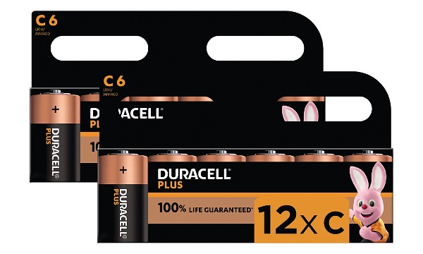 Duracell Plus C Size (12 Pack)