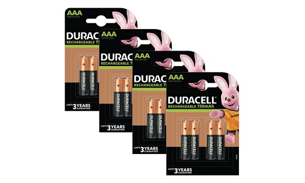 Duracell nabíjecí AAA 750mAh balení 4