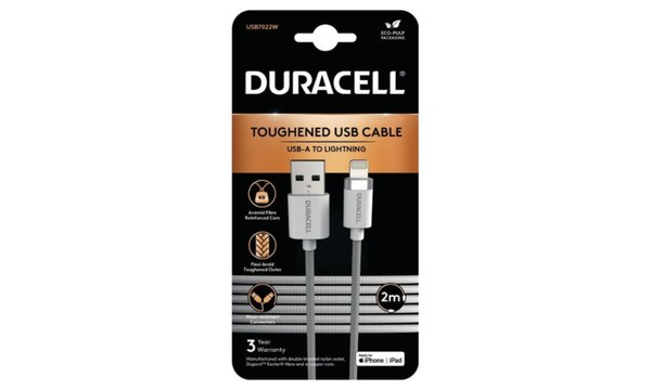 Duracell 2m kabel USB-A na Lightning