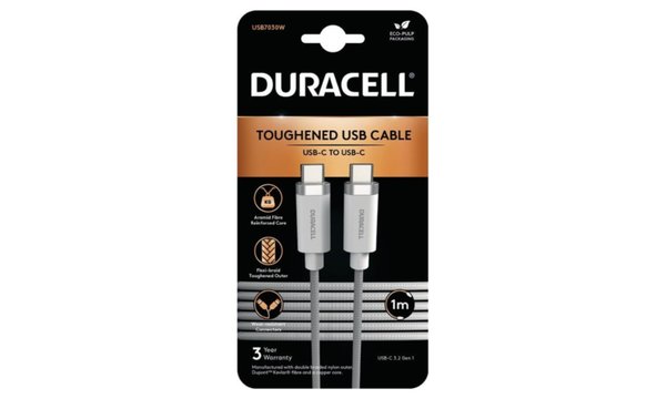 Duracell 1m kabel USB-C na USB-C
