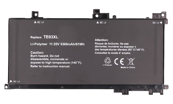 OMEN 15-AX013DX Baterie (3 Články)