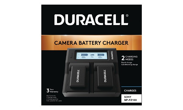 A7R III Duracell LED Dual DSLR Battery Charger