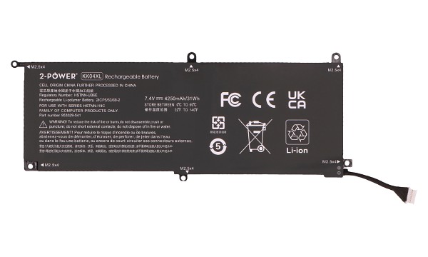 Pro Tablet x2 612 G1-P3E14UT Baterie (2 Články)
