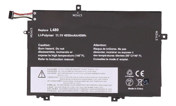 L17M3P53 Baterie (3 Články)