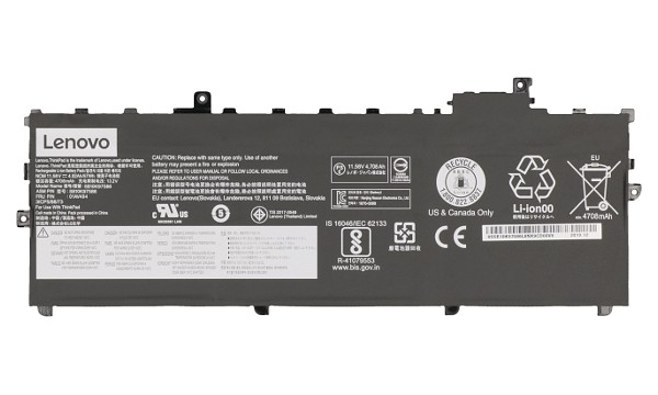ThinkPad X1 Carbon (5th Gen) 20HQ Baterie (3 Články)