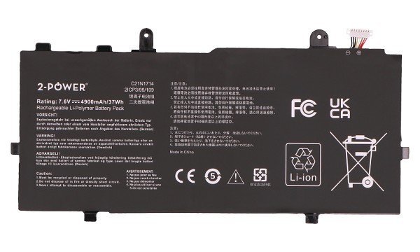 Vivobook Flip TP401NA Baterie (2 Články)