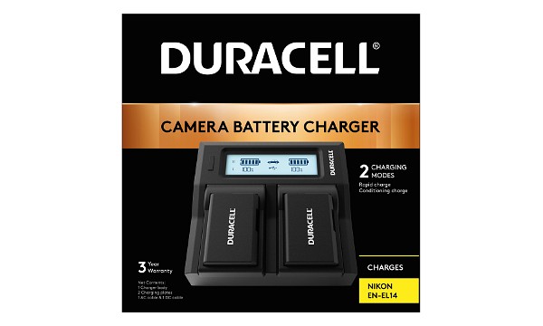 CoolPix P7700 Nikon EN-EL14 Dual Battery Charger