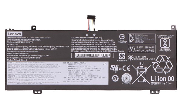 ThinkBook 13s 20R9 Baterie (4 Články)