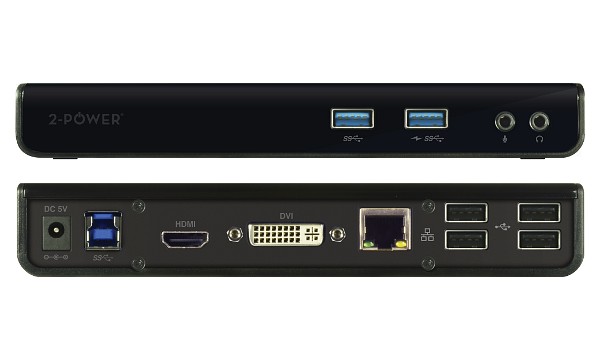 USB3SDOCKD Dokovací stanice USB 3.0 se dvěma displeji