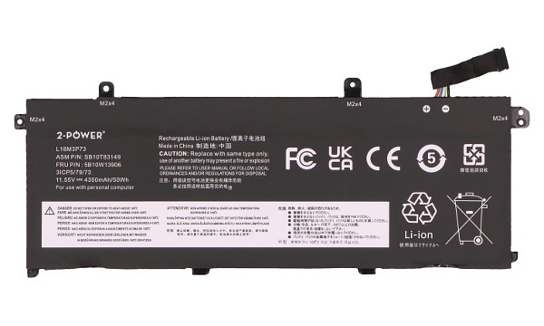 ThinkPad P14s 20Y1 Baterie (3 Články)