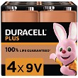 Duracell Plus 9v - Balení 4